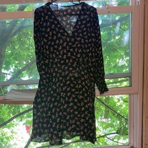 Wild Fable Long Sleeved Floral Dress